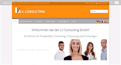 Desktop Screenshot of lvconsulting.com