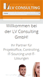 Mobile Screenshot of lvconsulting.com